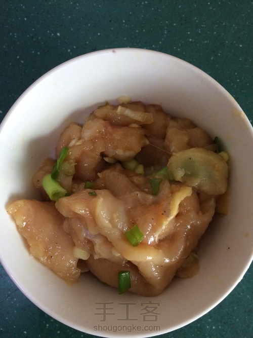 鸡米花 第2步