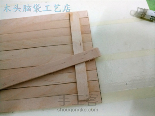 迷你小屋模型 细节图教程 第5步