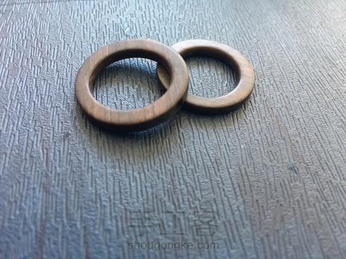 紫光檀对戒 第2步