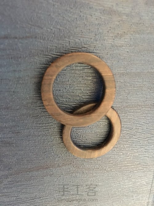 紫光檀对戒 第3步