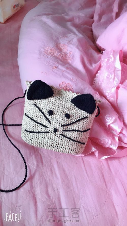 棉草拉菲小包包 第9步