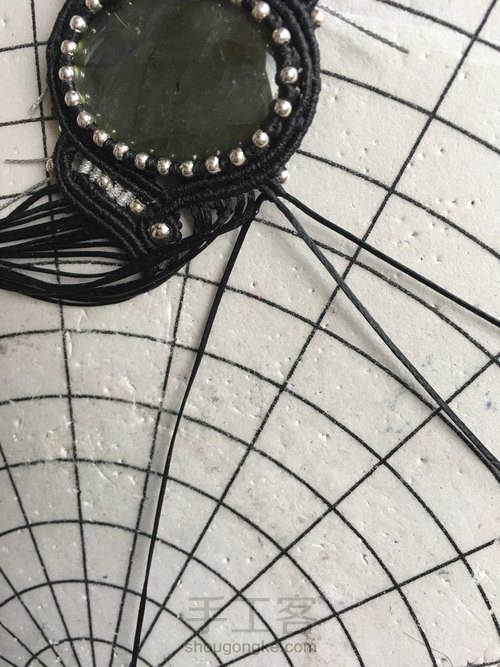 黑色手链 第27步