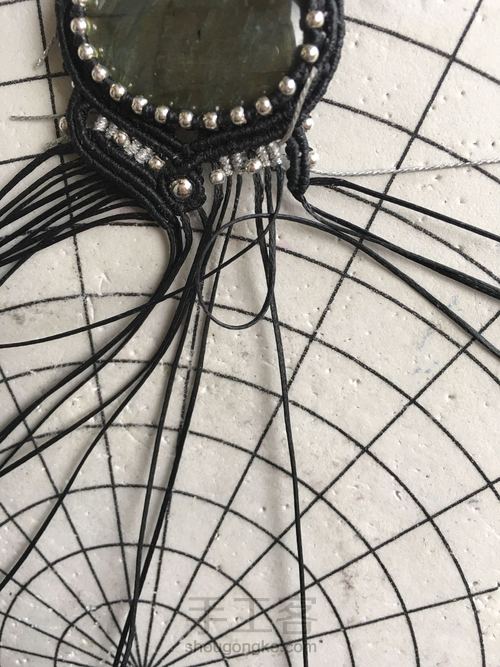 黑色手链 第37步