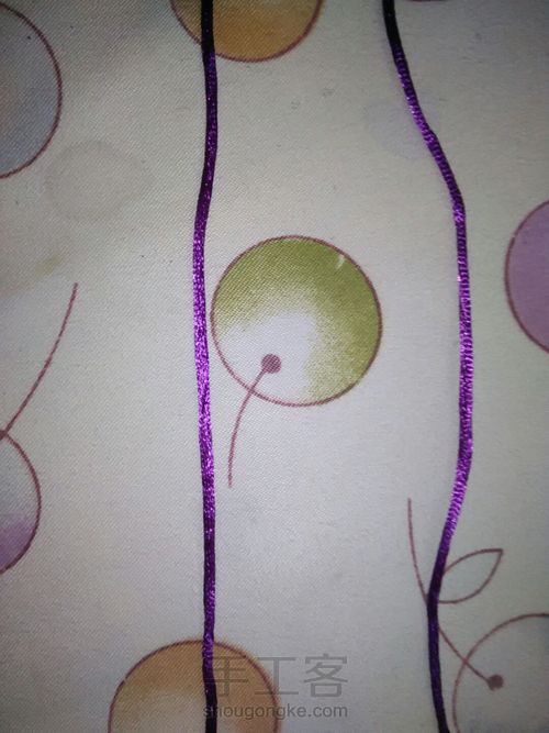 太阳花结 第1步