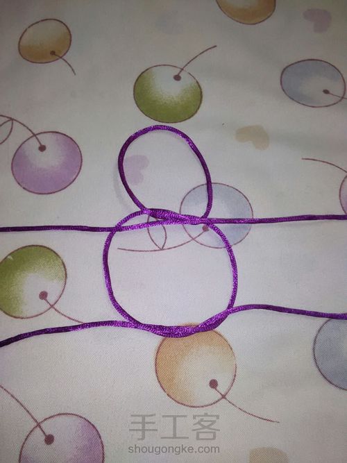 太阳花结 第4步