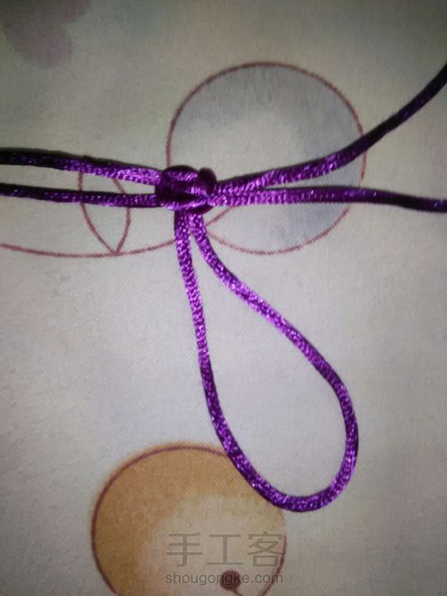 太阳花结 第7步