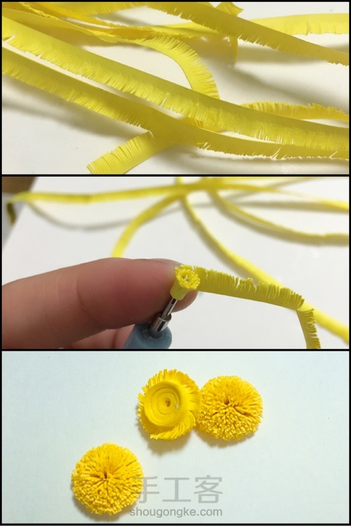 爱心💗花环 第4步