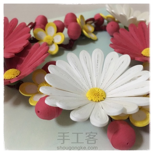 爱心💗花环 第14步