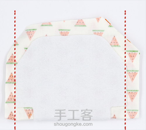 一片式口金包基础 第1步