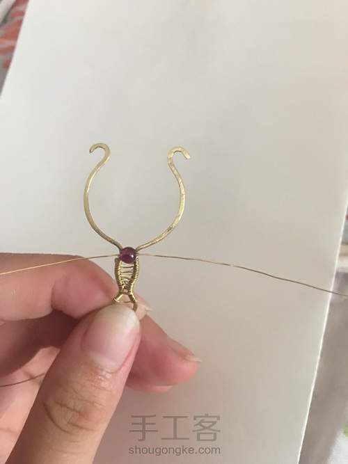 绕线吊坠 第8步