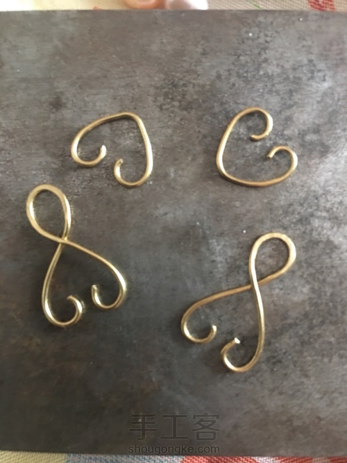 绕线簪子发夹 第3步