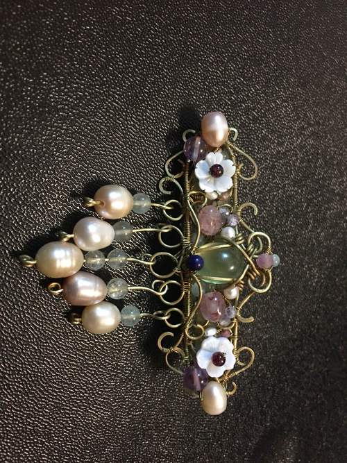 绕线簪子发夹 第20步