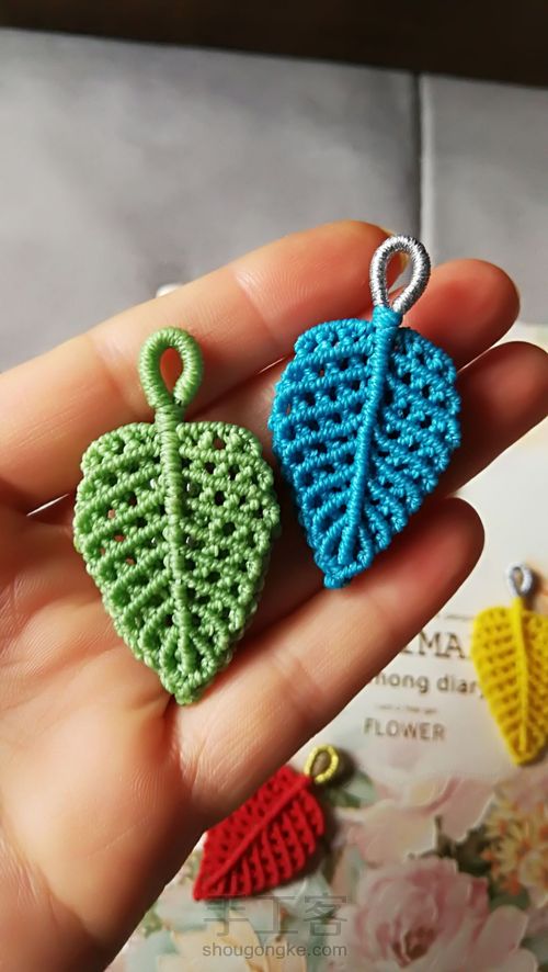 双面叶子 第1步