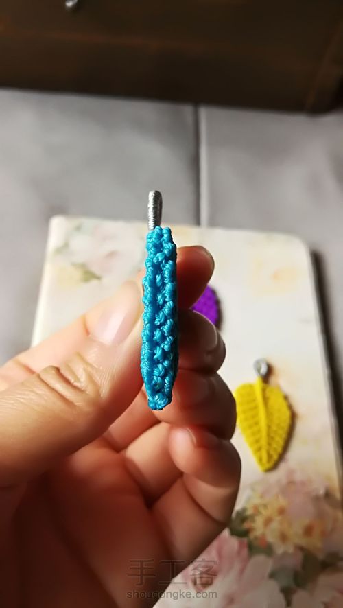 双面叶子 第4步