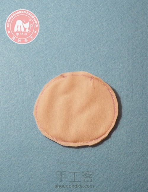 原创布偶教程之甜睡宝宝 第1步