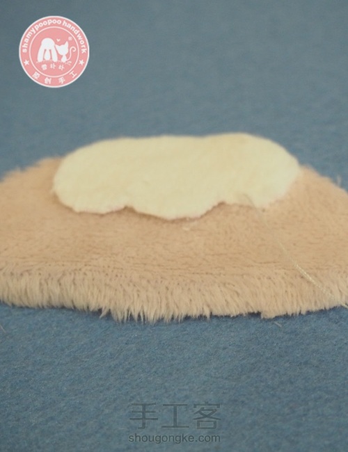 原创布偶教程之甜睡宝宝 第5步