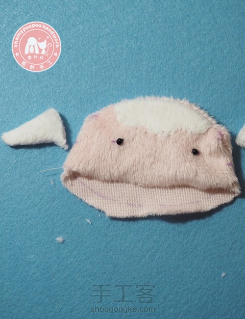 原创布偶教程之甜睡宝宝 第8步