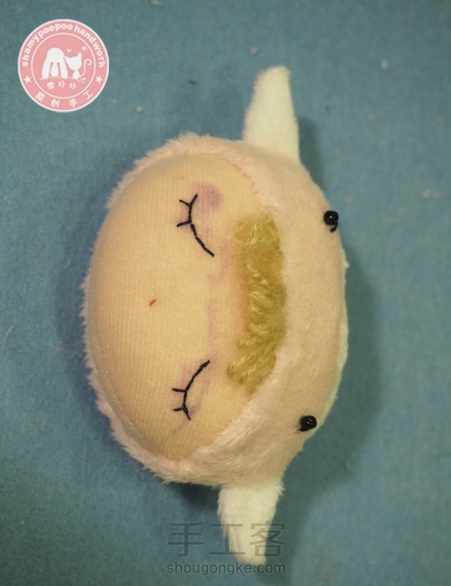 原创布偶教程之甜睡宝宝 第13步