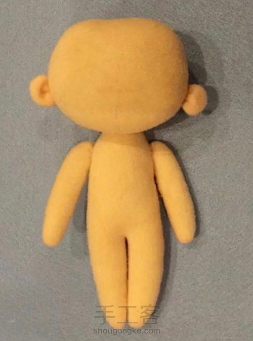 布偶娃娃第一节素体制作 第15步