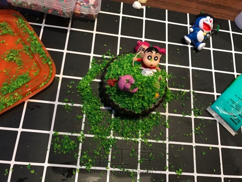 奶油胶美瞳盒(造出微景观) 第12步