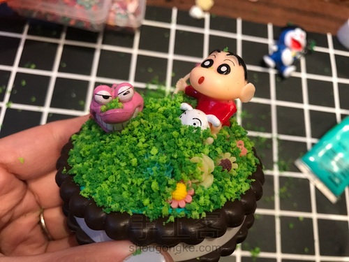 奶油胶美瞳盒(造出微景观) 第14步