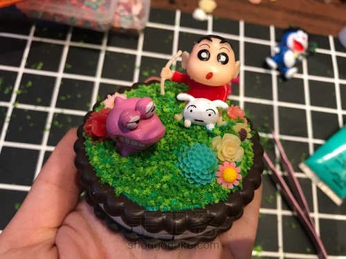 奶油胶美瞳盒(造出微景观) 第17步