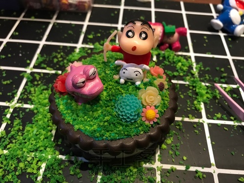 奶油胶美瞳盒(造出微景观) 第18步