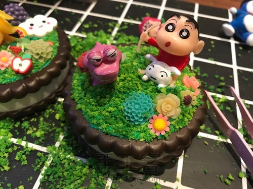 奶油胶美瞳盒(造出微景观) 第21步