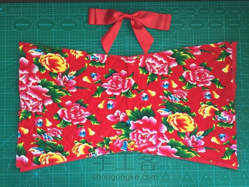 东北大花布包 第6步