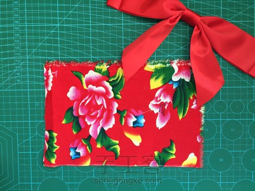 东北大花布包 第7步