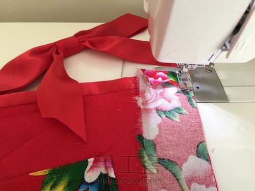 东北大花布包 第14步