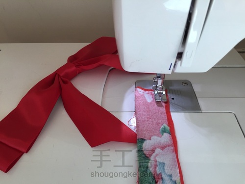 东北大花布包 第16步