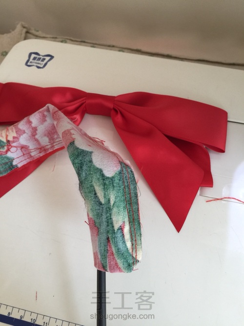 东北大花布包 第17步