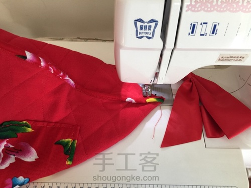 东北大花布包 第22步