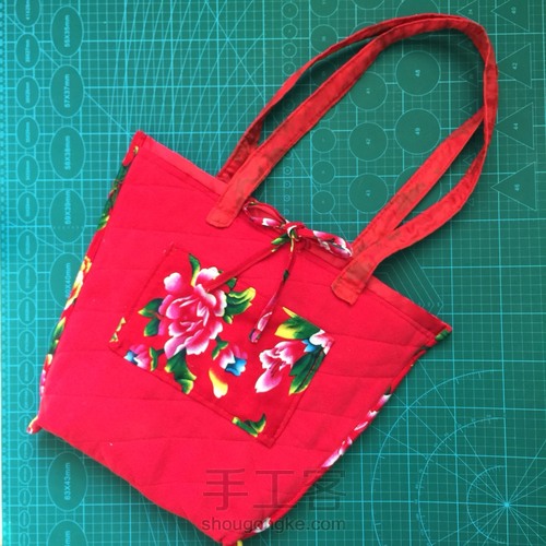 东北大花布包 第25步