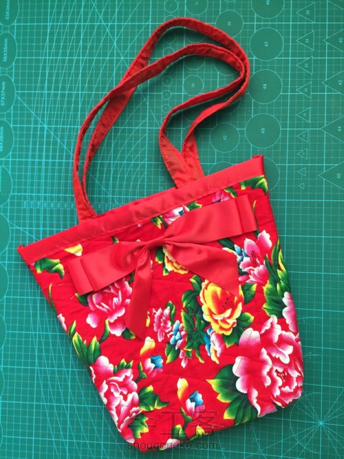 东北大花布包 第27步