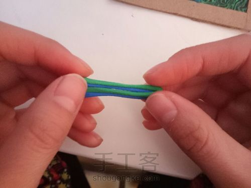 超轻粘土画 梵高自画像 第10步