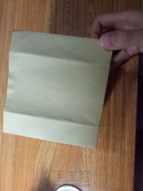 纸袋的两种叠法 第26步