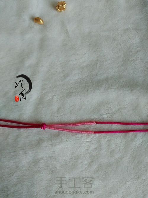 一款简单手绳『原创』 第2步