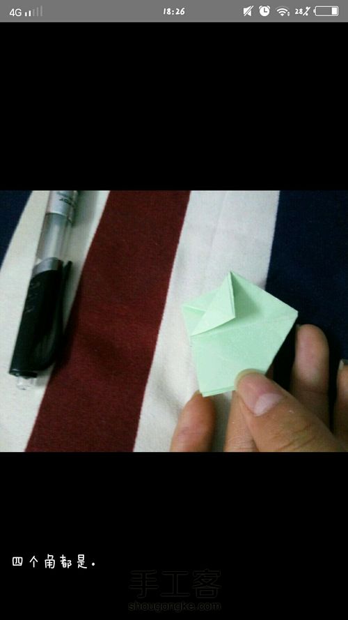 钻石玫瑰🌹 第18步