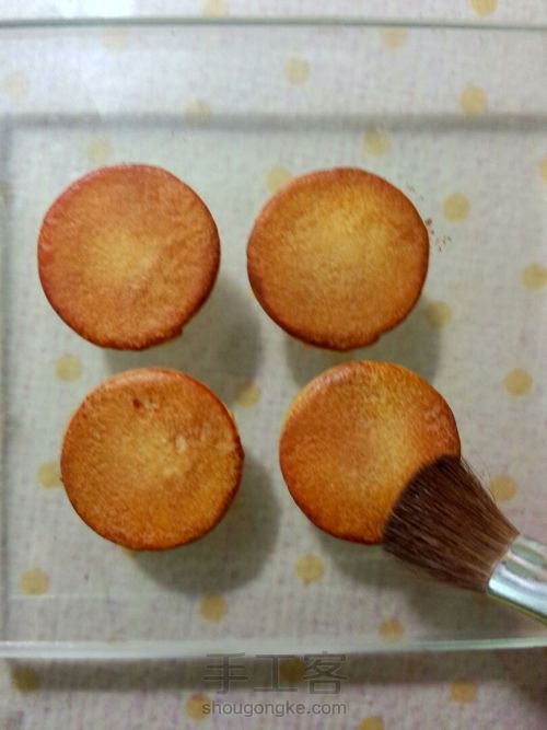 【mini软陶奶油松饼】 第12步