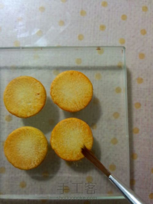 【mini软陶奶油松饼】 第8步