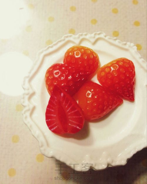 【mini软陶草莓🍓】 第14步