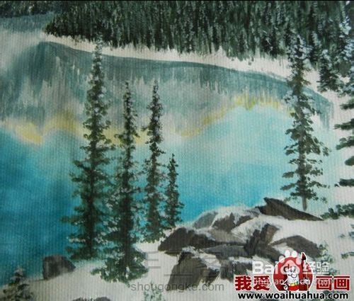 [转]水粉风景画 第18步