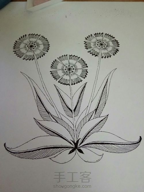 珠绣团扇（基础篇） 第1步