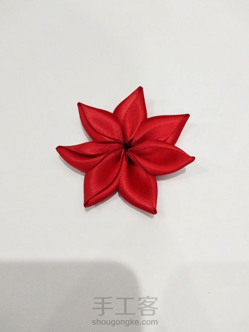 美美哒7瓣花 第7步