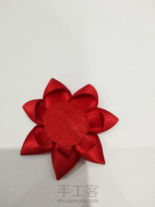 美美哒7瓣花 第8步