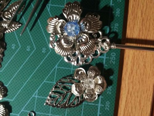 【璃彩】原创古风发簪教程 第13步