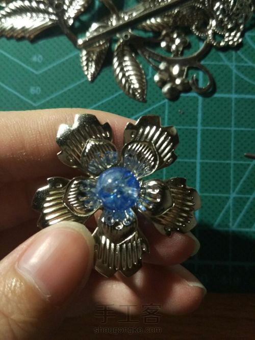 【璃彩】原创古风发簪教程 第5步