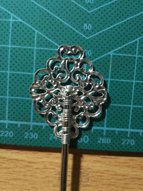 【璃彩】原创古风发簪教程 第9步